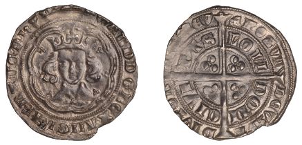 Edward III (1327-1377), Pre-Treaty period, Groat, series D, London, mm. cross 1 broken, 4.40...