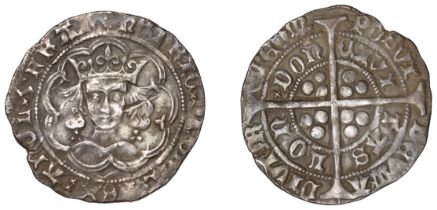 Henry VI (First reign, 1422-1461), Trefoil issue, Groat, class A/C mule (?), London, mm. cro...