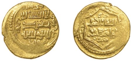 Ilkhanid, Taghay Timur, Dinar, type IB, Baghdad 742h, 5.98g/3h (Diler 741; A L2233; ICV 2164...