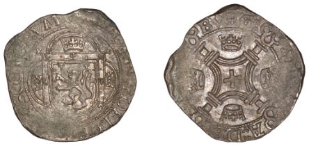 James IV (1488-1513), Billon issues, Plack, type IV, Roman lettering both sides, pellet stop...