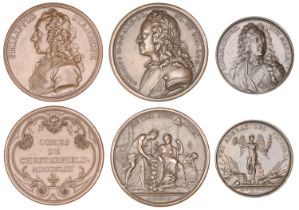 Death of the Duke of Marlborough, 1722, a copper medal by J. Dassier, 43mm (Eisler 217; E 49...