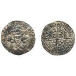 Henry VI (First reign, 1422-1461), Pinecone-Mascle issue, Groat, London, mm. crosses IIIb/V,...