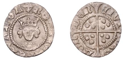 Henry VI (First reign, 1422-1461), Pinecone-Mascle issue, Halfpenny, London, mm. cross IIIb...