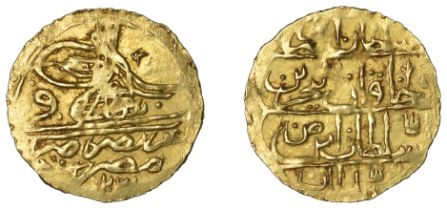 Selim III, Zeri Mahbub, Misr 1203h, sad, 2.58g/12h (OC 28-028; ICV 3445). Very fine Â£120-Â£1...