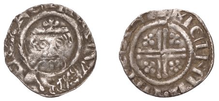 Richard I (1189-1199), Penny, class IVa, Canterbury, Meinir, meinir Â· on Â· cant, 0.93g/5h (S...