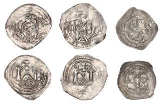 Austria, SALZBURG, Adalbert (1183-1200), Pfennigs (2), both Friesach (CNA Ca9); together wit...
