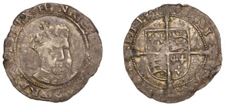 Henry VIII (1509-1547), Posthumous coinage, Sixpenny Groat, type IV, Dublin, mm. p on rev. o...