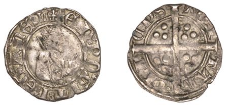 Edward the Black Prince, Esterlin, second issue, Limoges, 1.13g/9h (W 212; E 192; S 8133). V...