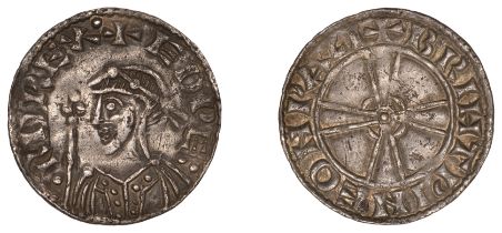 Edward the Confessor (1042-1066), Penny, Expanding Cross type, Heavy issue, Wallingford, Beo...