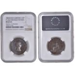 George III (1760-1820), Pre-1816 issues, Proof Halfpenny, 1806 (late Soho), in bronzed-coppe...