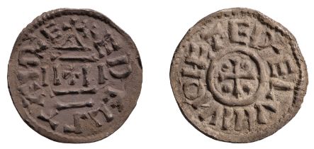 Danelaw, EAST ANGLIA, Ã†thelstan II Guthrum (880-890), Penny, Temple type, struck c. 880, Ips...