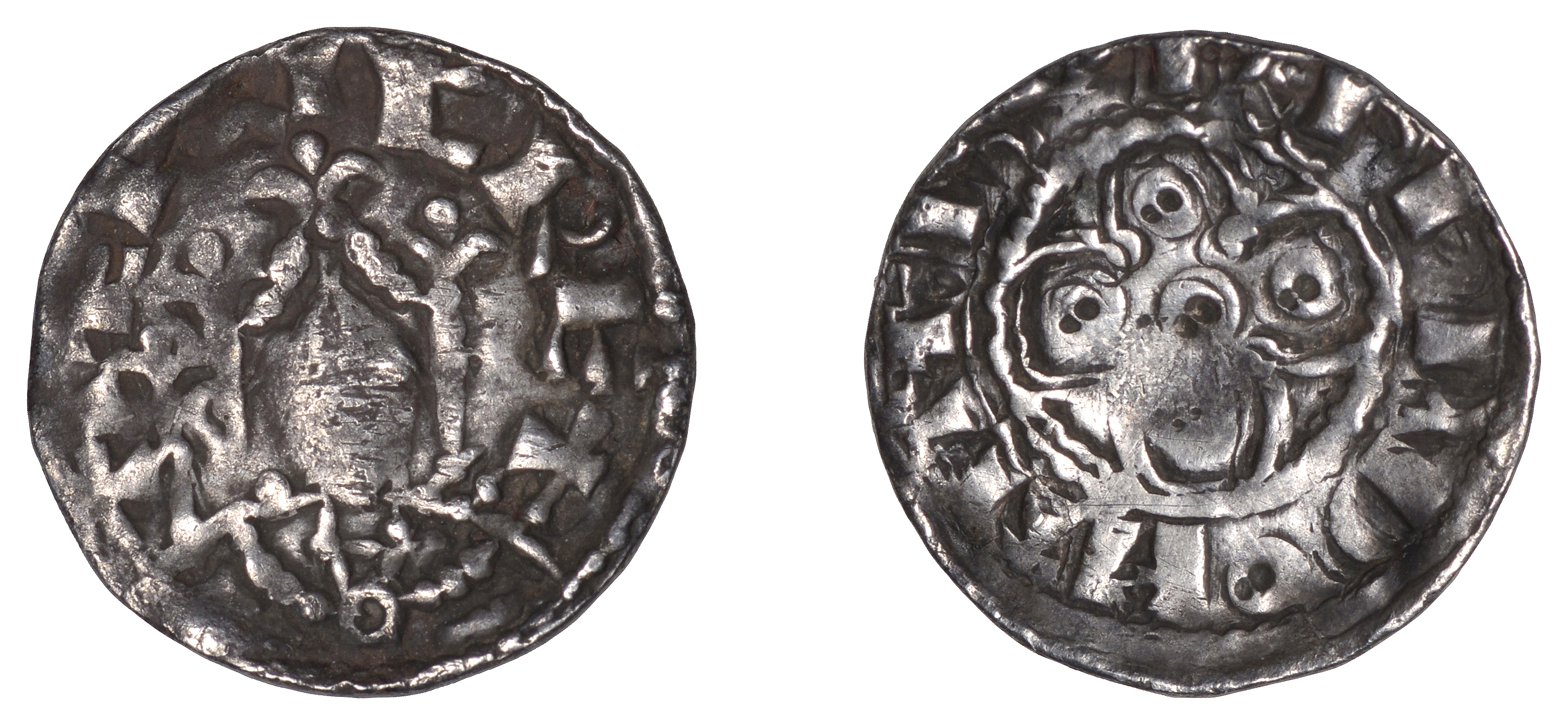 Henry I (1100-1135), Penny, Annulets and Piles type [BMC IV], probably Thetford, Burhard, bv...