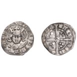 Edward III (1327-1377), Post-Treaty period, Penny, York, Abp Thoresby or Abp Neville, annule...