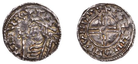 Cnut (1016-1035), Penny, Short Cross type, London, Sveinn, spann on lvndd, 1.00g/9h (BEH 270...