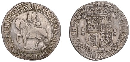 Charles I (1625-1649), Third coinage, Falconer's Anonymous issue, Thirty Shillings, mm. smal...