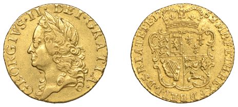 George II (1727-1760), Half-Guinea, 1752 (EGC 655; S 3685). About very fine Â£500-Â£700