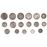 Victoria, Threepence, 1888 (S 3931); together with other minor silver and Maundy oddments (1...