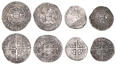Edward III, Pre-Treaty period, Halfgroat, London, series C, mm. cross 1, 2..05g/4h (N 1148;...