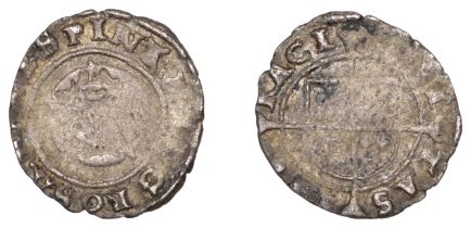 Edward VI (1547-1553), Third period, Penny, York, mm. mullet on obv. only, 0.90g/10h (N 1946...