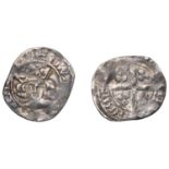 Edward III (1327-1377), Florin coinage, Penny, Durham, Bp Hatfield, type D3/Pre-Treaty serie...
