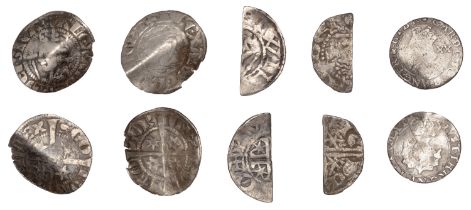 Lots, Alexander III, Sterlings (2). cut Halfpenny, Edinburgh; together with a cut Halfpenny...