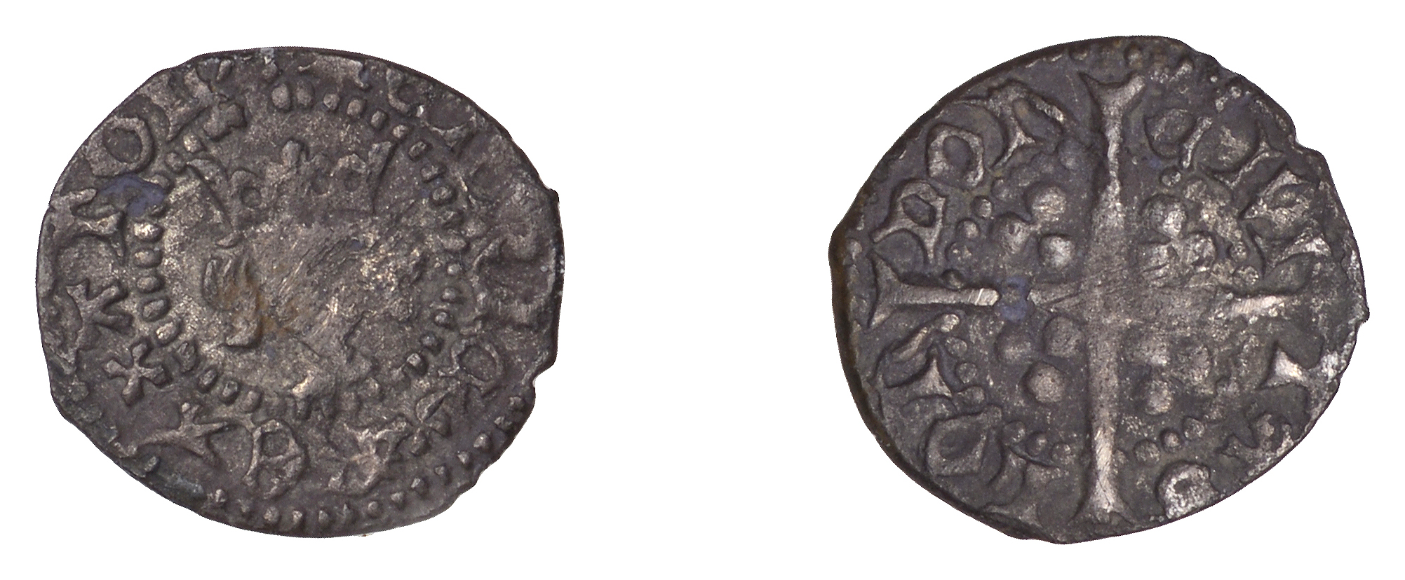 Henry V (1413-1422), Definitive issues, Farthing, London, class G, no marks by crown, reads...