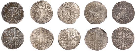 Henry III, Long Cross coinage, Pennies (2), both class IIIbc, Bristol, Elis, elis on brvst,...