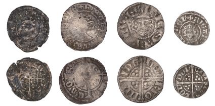 Richard II, Penny, York, local dies, mm. cross pattÃ©e, cross on breast, 1.06g/4h (S 1692); t...