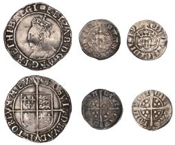 Elizabeth I, Sixth issue, Shilling, mm. woolpack on obv., tun on rev.. bust 6B, 5.83g/1h (N...