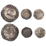 Elizabeth I, Sixth issue, Shilling, mm. woolpack on obv., tun on rev.. bust 6B, 5.83g/1h (N...