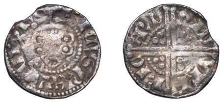 Henry III (1216-1272), Long Cross coinage, Penny, class 5a3, Durham, Bp Kirkham, ricard on d...