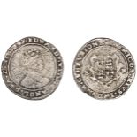 Edward VI (1547-1553), Second period, 6 oz. issue, Shilling, undated, Durham House, mm. bow,...