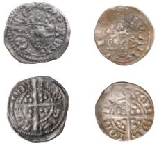 Edward I, Farthings (2), both class 3de, London, read lon don ien sis, 0.34g/9h, 0.29g/9h (W...