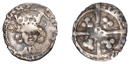 Henry V (1413-1422), Penny, class C, York, mullet and annulet by crown, quatrefoil in centre...