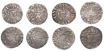 Henry II, Short Cross coinage, Penny, class Ib, York, Efrard, 0.97g/3h (N 963; S 1344); John...