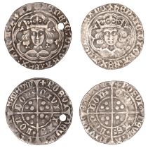 Henry VI (First reign, 1422-1461), Annulet/Rosette-Mascle mule, Groats (2), Annulet/Rosette-...