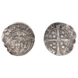 Edward IV (First reign, 1461-1470), Heavy coinage, Penny, Durham, King's Receiver, mm. plain...