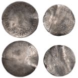 Elizabeth I, Milled coinage, Sixpence, 1562, Groat, both mm. star, 2.49g/6h, 1.70g/6h (S 259...