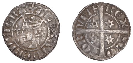 Alexander III (1249-1286), Second coinage, Sterling, class D, mm. plain cross / cross pattÃ©e...