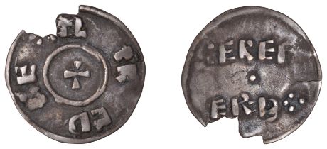 Kings of Wessex, Alfred the Great (871-99), Penny, Phase III, Two Line type, London dies, He...