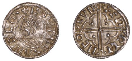 Cnut (1016-1035), Penny, Quatrefoil type, Sudbury, Sperling, struck from middle Thetford A d...