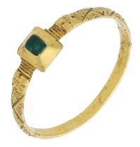 The Chipping Ongar Medieval Emerald ring