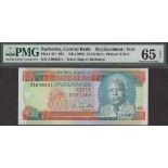 Central Bank of Barbados, replacement $50, ND (1989), serial number Z1006311, in PMG holder...