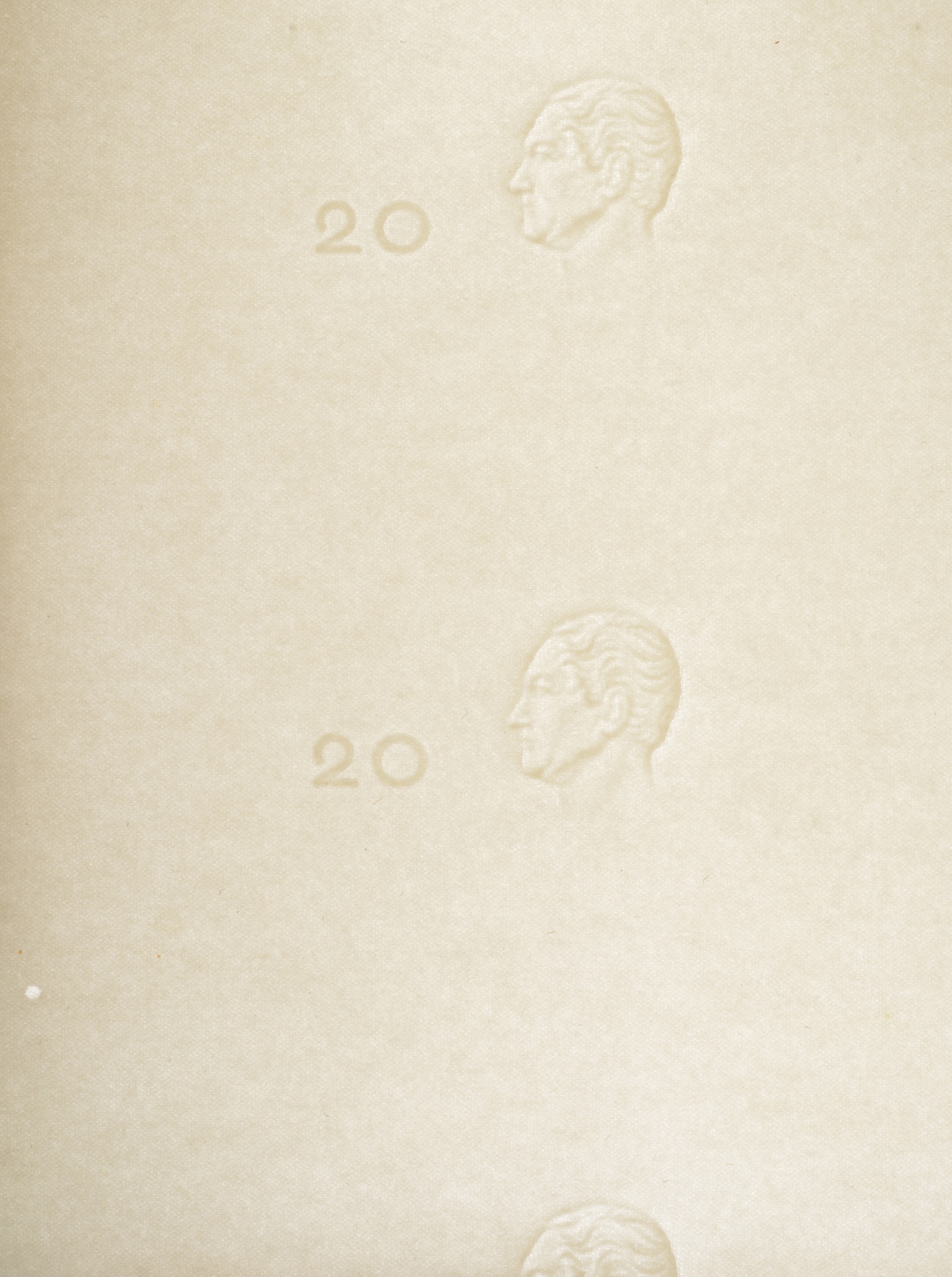 Banque Nationale de Belgique, sheets of watermarked paper for 5 Francs (12), 1922-38, 20... - Bild 4 aus 8