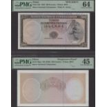 Banco Nacional Ultramarino, Timor, proofs for 500 Escudos (2), ND (1963), comprising one...