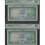 Banco Nacional Ultramarino, Mozambique, printers archival specimens for 100 Escudos (3), 27...