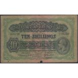 East African Currency Board, 10 Shillings, 1 January 1933, serial number F/9 66750,...