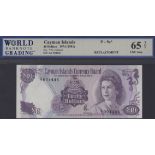 Cayman Islands Currency Board, replacement $40, 1974 (1981), serial number Z/1 004446,...