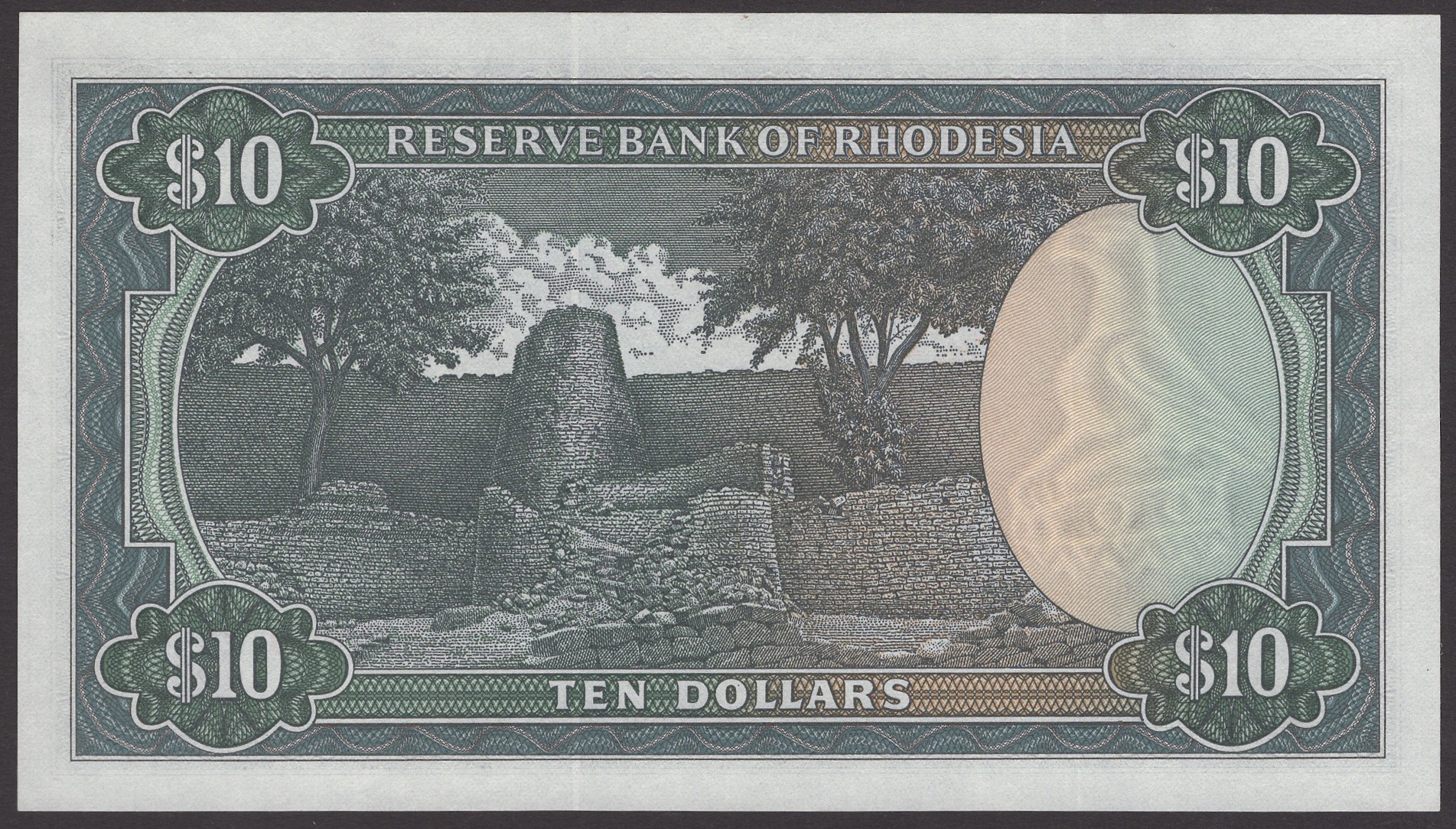 Reserve Bank of Rhodesia, $5, (6) 1 March 1976, 19 May 1978, and 20 October 1978 (4),... - Image 3 of 3