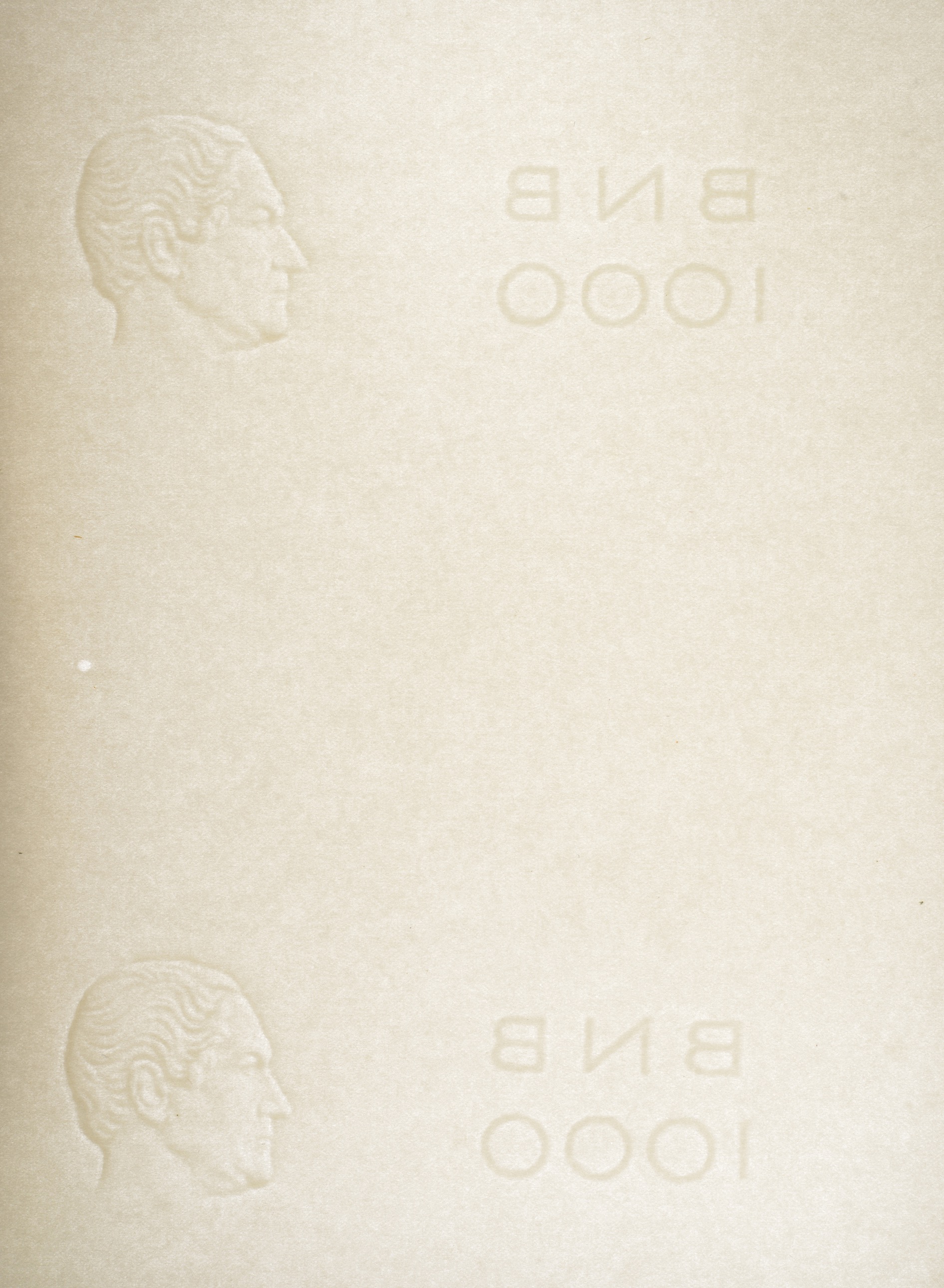 Banque Nationale de Belgique, sheets of watermarked paper for 5 Francs (12), 1922-38, 20... - Bild 2 aus 8